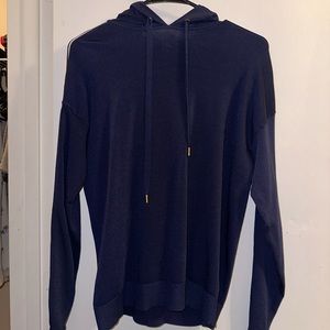 Michael Kors Navy blue hooded sweater